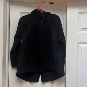 Athleta Women's Black Hooded Utility Jacket